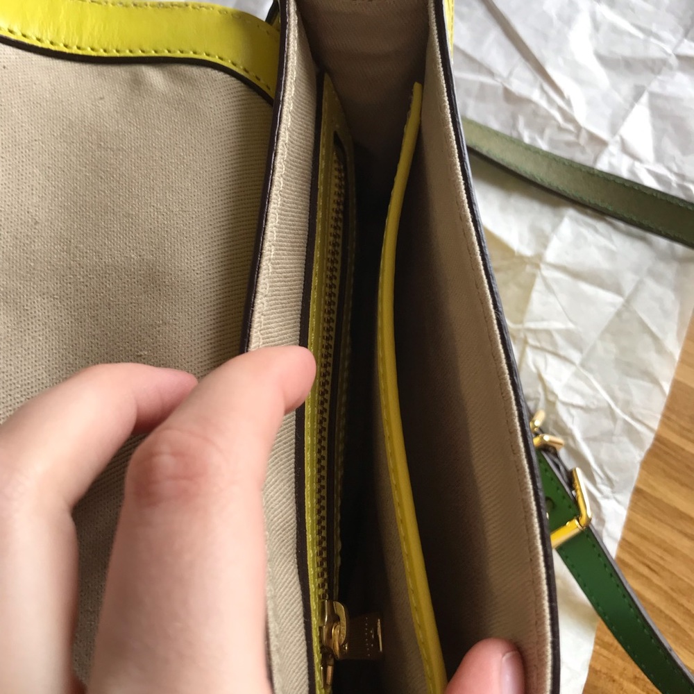 Ralph Lauren - yellow crossbody - good condition - Picture 5 of 6